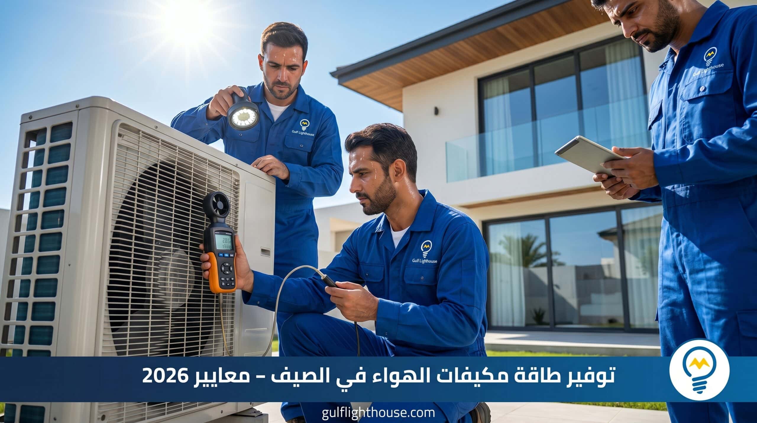 فريق متخصص يُنفّذ أعمال ترشيد استهلاك المكيفات فى الصيف بأحدث التقنيات